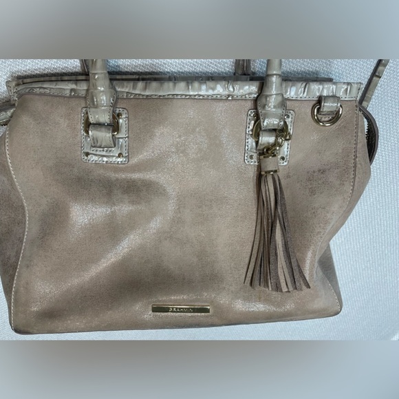 Brahmin Schooner Warm Gray Reynolds bag - Picture 2 of 12